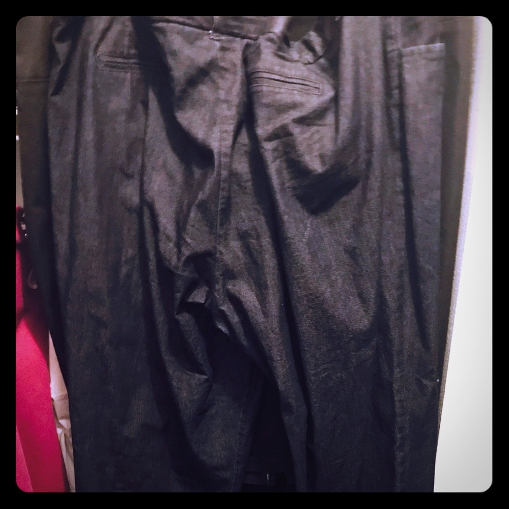 Dark pants! Dress them up!